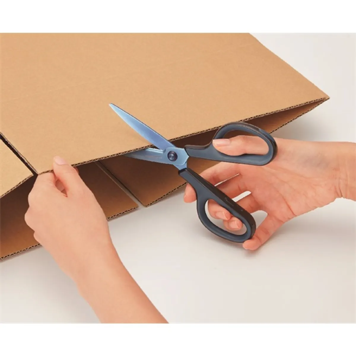 Plus Japan Fitcut Prémium 17,5 cm diplomatakék titániumbevonatú olló #3