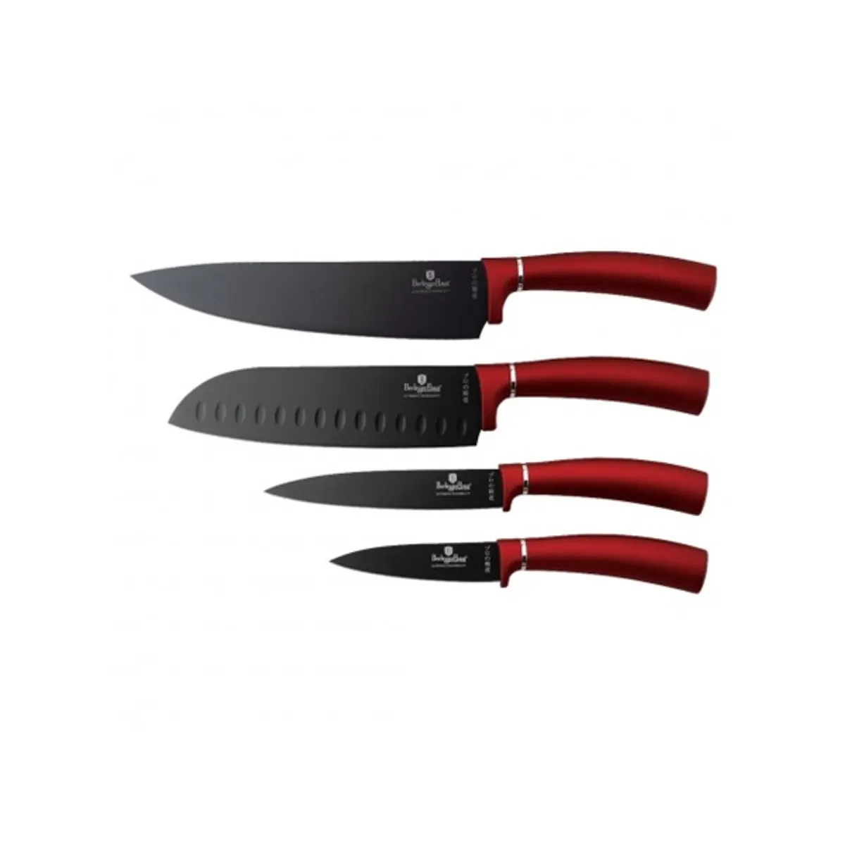 Berlinger Haus BH/2887 burgundi 4 részes késkészlet #1