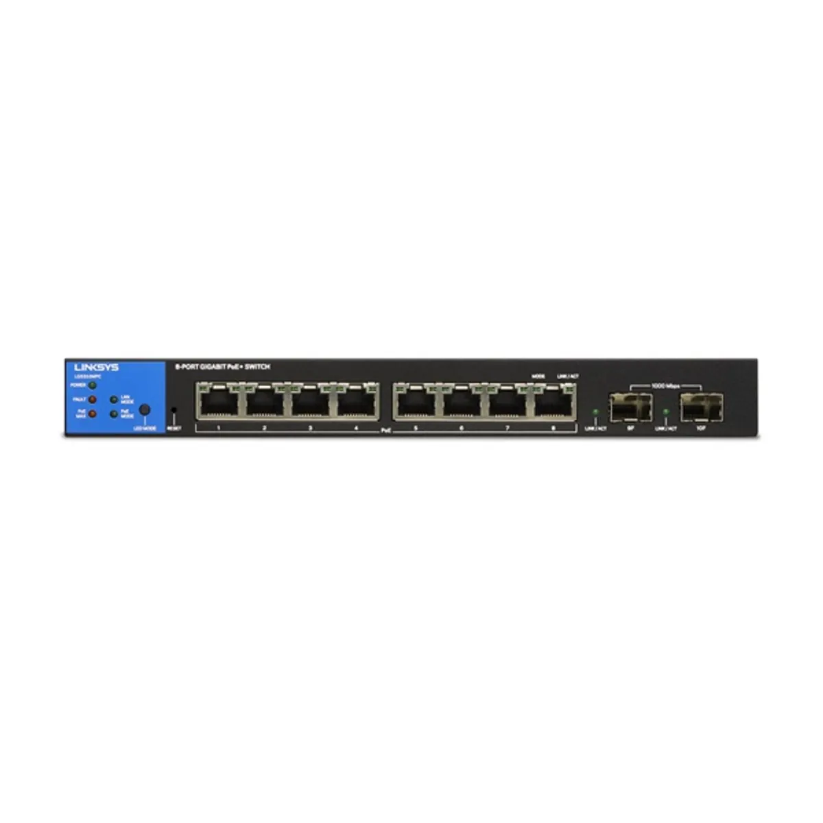 Linksys SMB LGS310MPC 8port POE+ GbE LAN +2 SFP Port Smart menedzselhető asztali Switch #2
