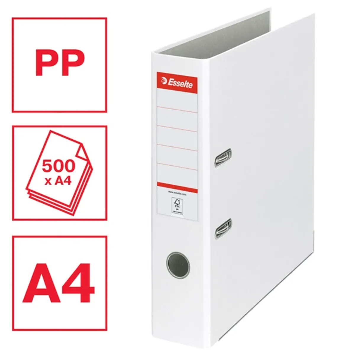 Esselte Economy A4 7,5cm fehér iratrendező #2