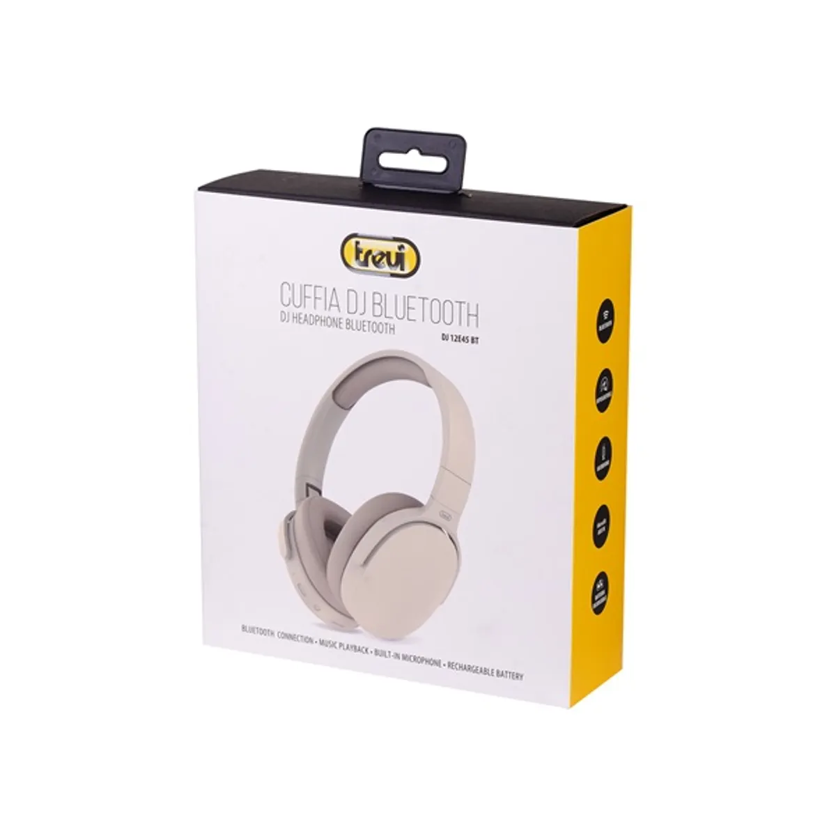 Trevi DJ12E45 BT Bluetooth krém fejhallgató #4