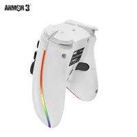 Armor3 M07619-WHHE NuRival Nintendo Switch/OLED vezeték nélküli Hall Effect Stick fehér kontroller #4
