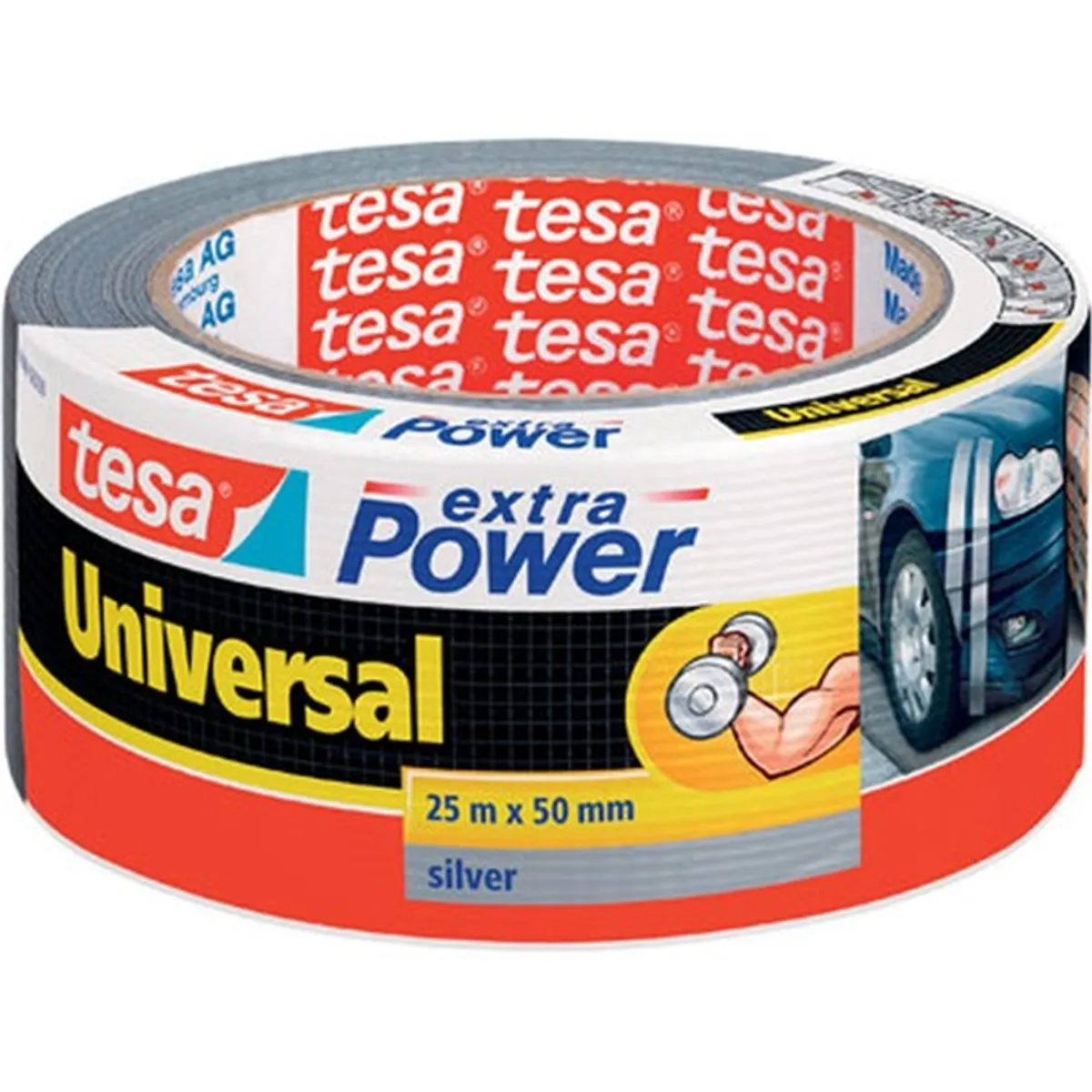 Tesa 56388 Extra Power 50mmx25 m ezüst szövetszalag #1