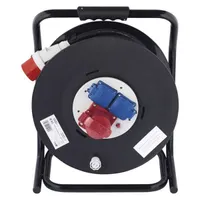 Emos P19733 kültéri IP44 kábeldob 230/400V 3x1,5mm2 33m-es kábellel #3