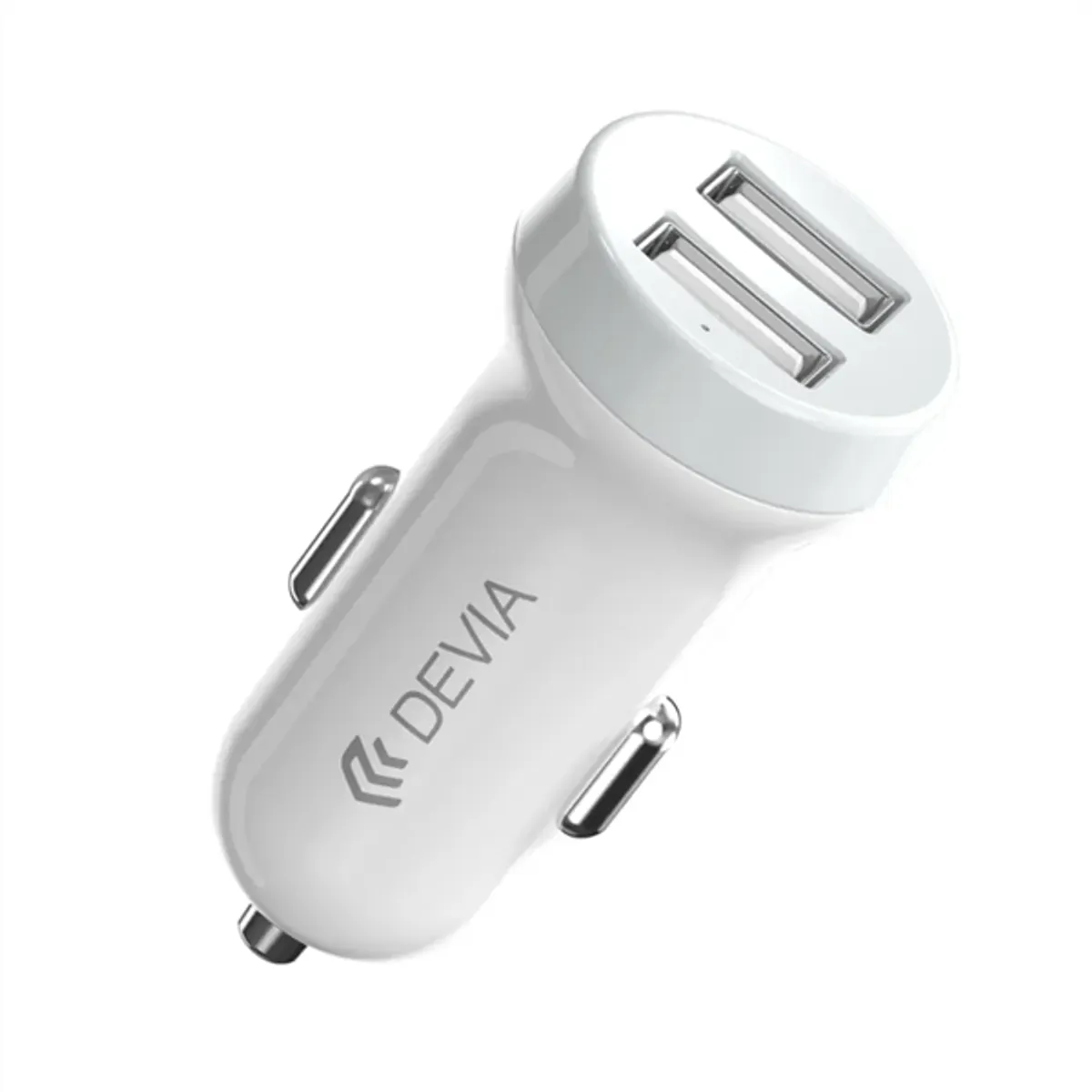 Devia ST330810 Devia Smart dual port USB 3.1A/2xUSB kimenettel fehér autós töltő #2