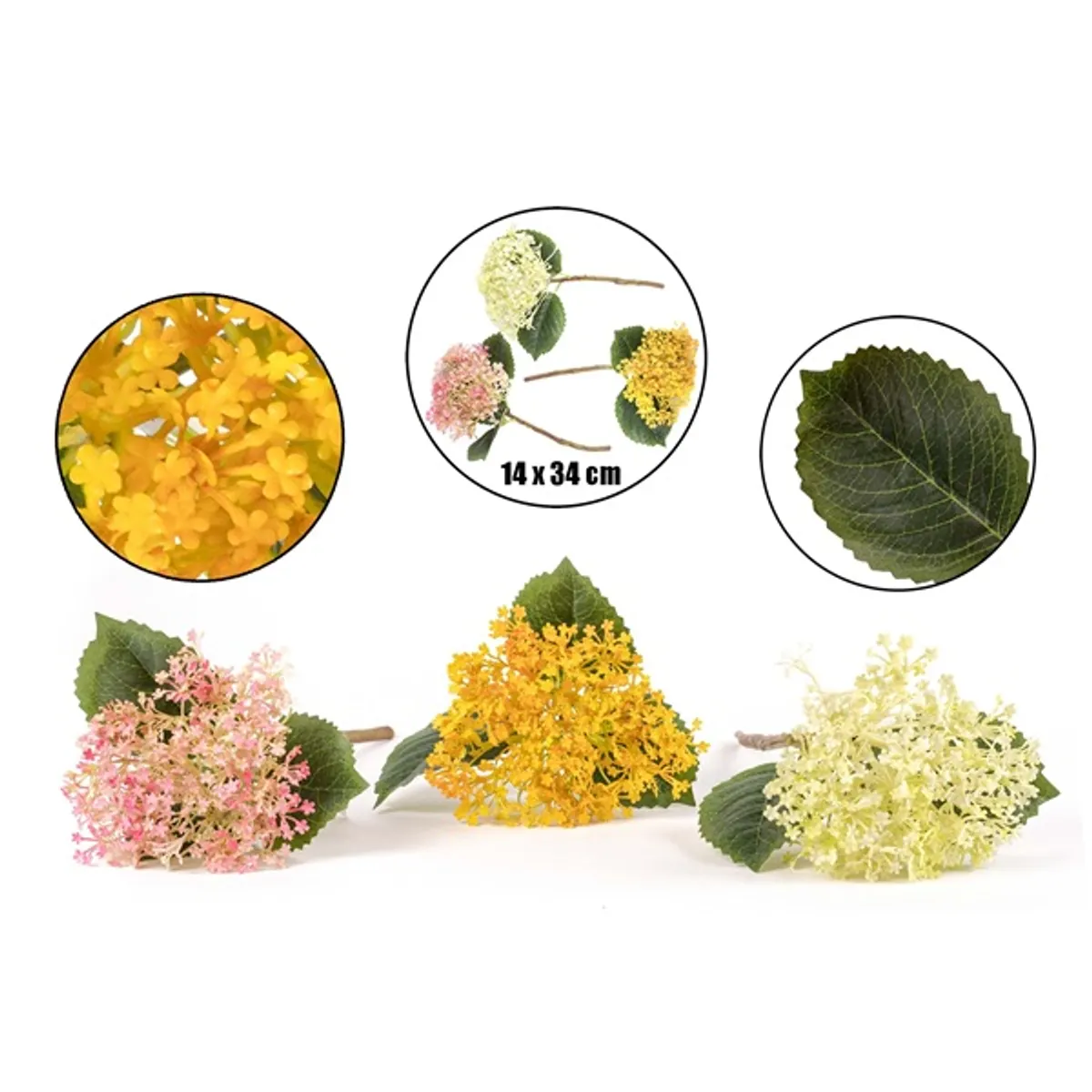 IRIS dekor virág apró virág szálas 3 szín #1