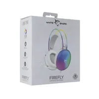 White Shark FIREFLY GH-2342W fehér gamer fejhallgató #7