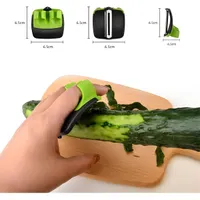 IRIS KT-237-G konyhai hámozó zöld színű #3