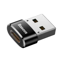 Baseus CAAOTG-01 3A USB C - USB A fekete adapter #2