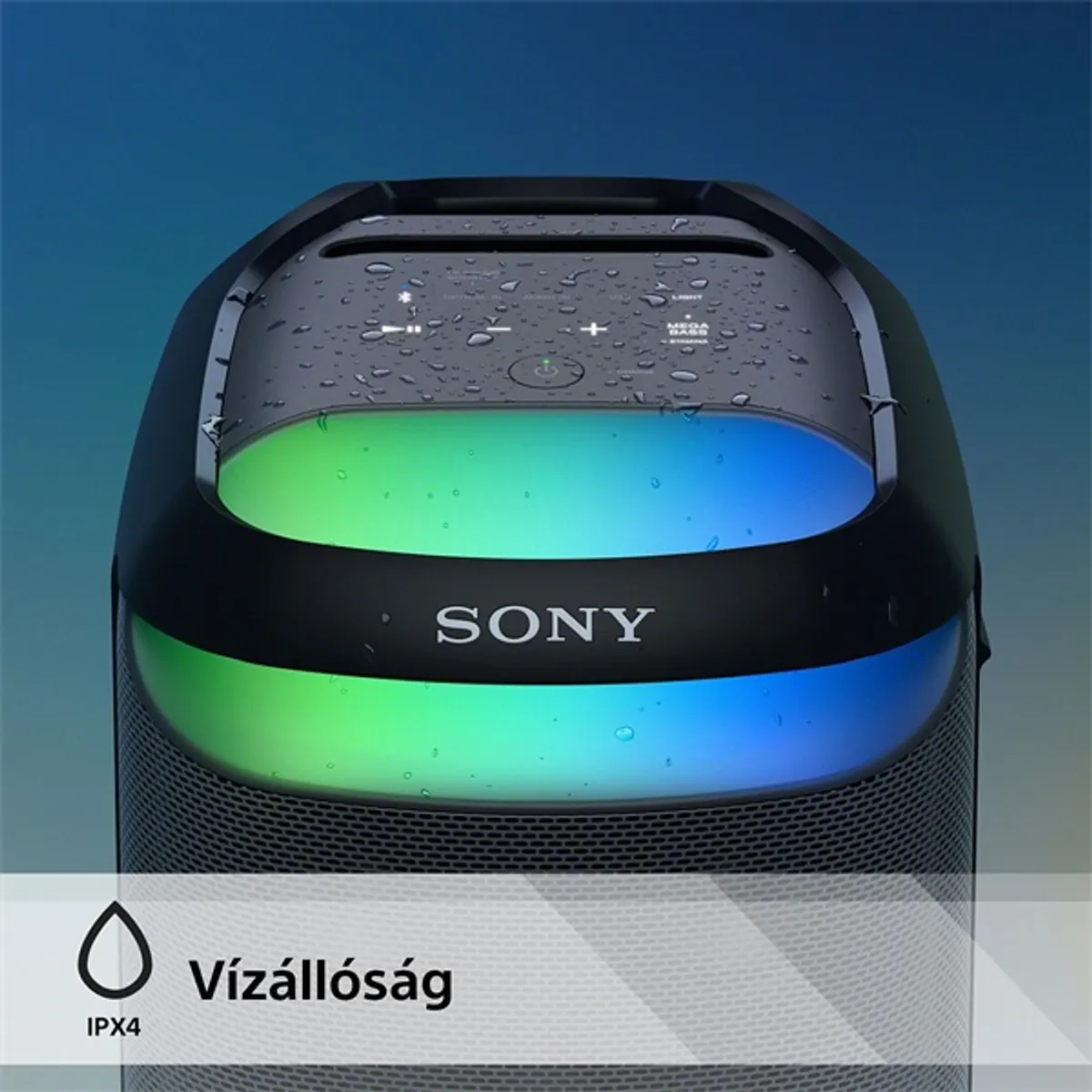 Sony SRSXV800B.CEL hordozható vezeték nélküli hangszóró #9