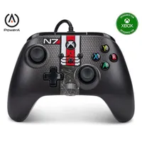PowerA 1524523-01 Enhanced Xbox Series X|S/Xbox One/PC vezetékes Mass Effect N7 kontroller ( E )