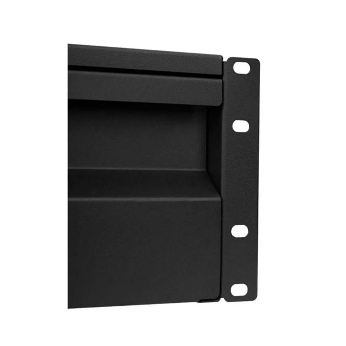 Stalflex RD19-3U-B 19" 3U 320mm zárható fekete rack fiók #3