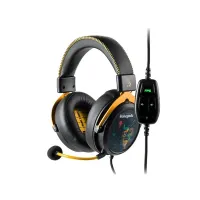 A4-Tech Bloody M595 Renegade Midnight USB fekete-sárga gamer headset #4