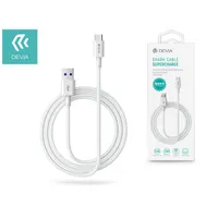 Devia ST344602 1,5m USB Type-C fehér töltő és adatkábel #1