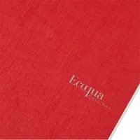Fabriano Ecoqua A4 70lapos piros kockás spirálfüzet #2