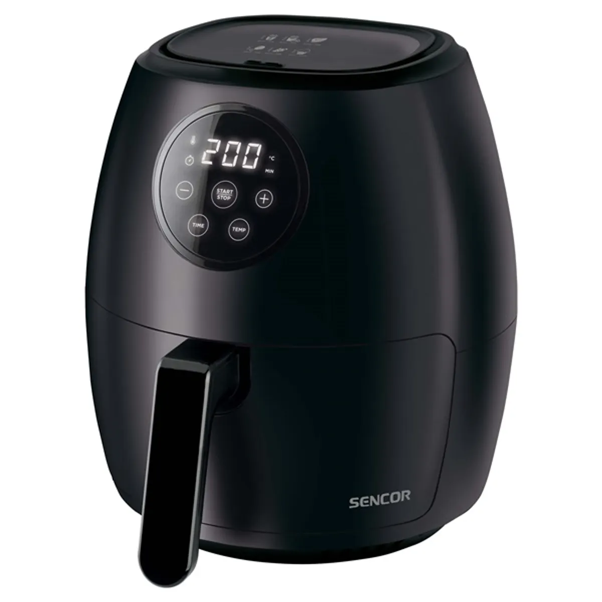 Sencor SFR 5030BK fekete 3,5 L forrólevegős sütő #1