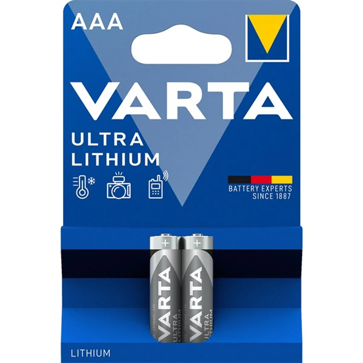 VARTA 6103301402 Professional AAA (LR3) lítium mikroceruza elem 2db/bliszter #2
