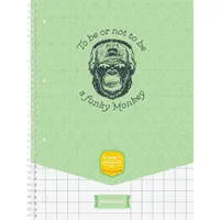 ICO Student Art A4 70lapos kockás spirálfüzet #2