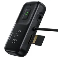 Baseus S-16 fekete autós töltő és FM transzmitter #2