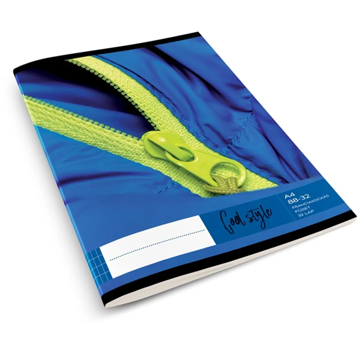 Absolut Cool Style A4 88-32 franciakockás füzet #1