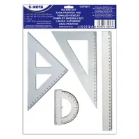 Sakota 4db-os BL vonalzókészlet #1