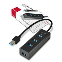 Axagon HUE-S2B 4 portos USB3.0 gyorstöltő HUB #5