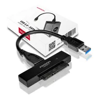 Axagon ADSA-1S6 USB 3.0 szürke külső SATA3 HDD/SSD ház #6