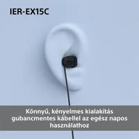 Sony IEREX15CL.CE7 USB Type-C vezetékes mikrofonos kék fülhallgató #4