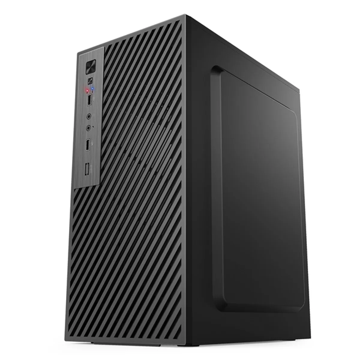 IRIS Q2517 fekete (táp nélküli) mATX számítógépház #3