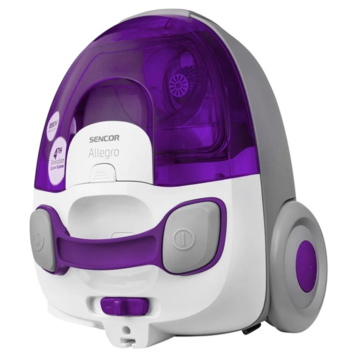 Sencor SVC 512VT-EUE2 lila-szürke porzsák nélküli porszívó #4