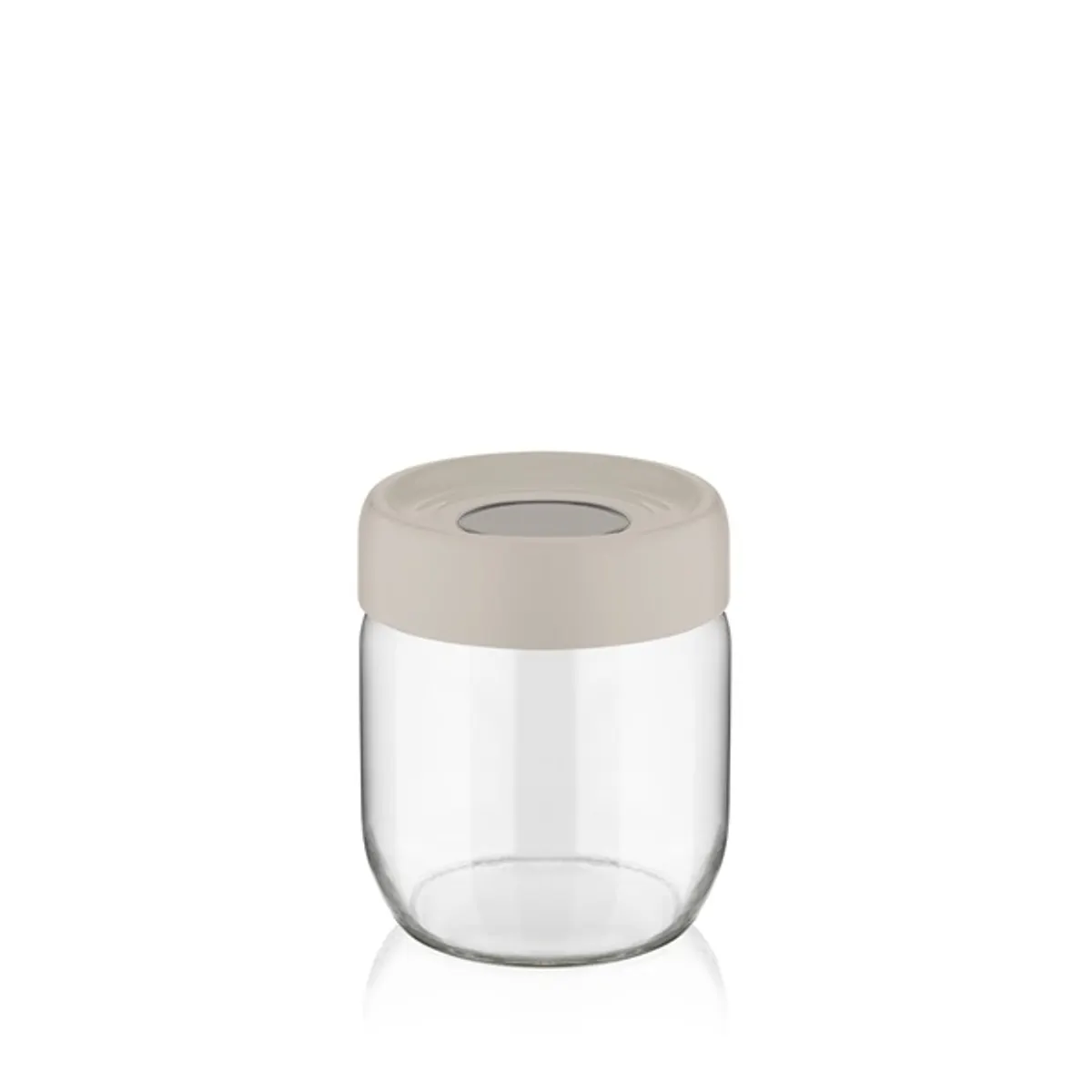 IRIS C-00114 Ring üveg tároló 425ml, fekete, elfántcsont vagy szürke színű #3