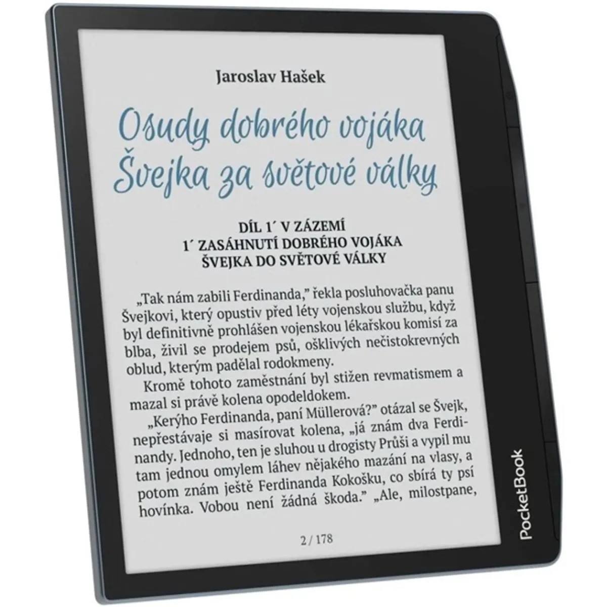 POCKETBOOK e-Reader - PB700K3 ERA COLOR Sea (7"E Ink 1680x1264, Cpu: 1,8GH, 32GB,2500mAh, wifi, B, USB-C, kép megvilág.) #2