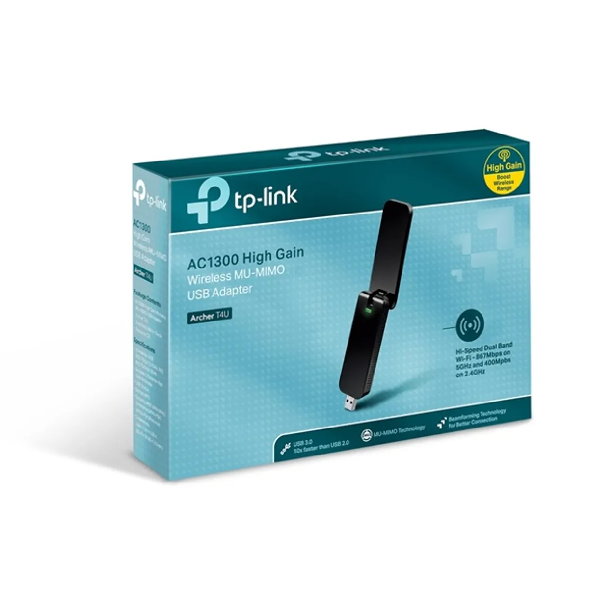 TP-Link Archer T4U fekete adapter #4