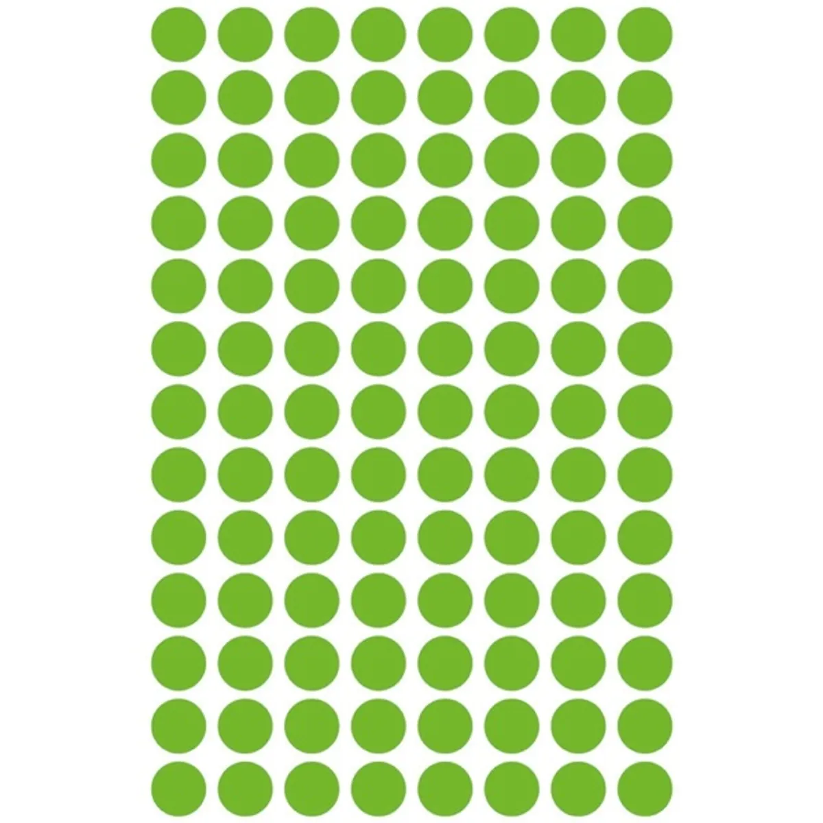 Avery 3592 8mm visszaszedhető 416db-os fűzöld jelölőpont #2