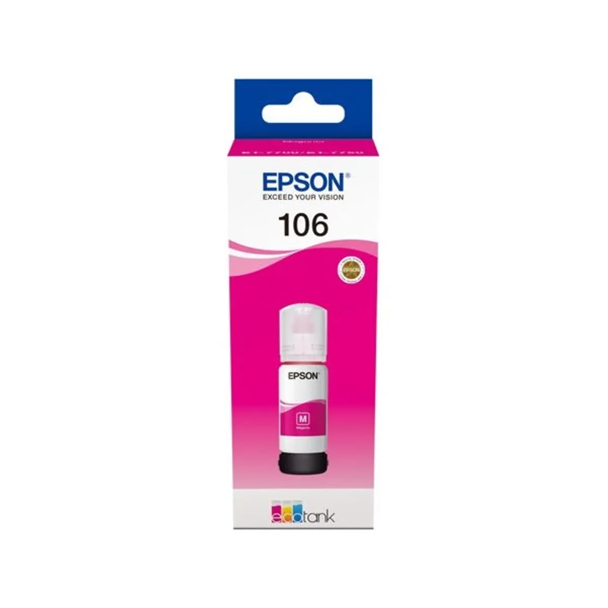 Epson C13T00R340 T00R3 70ml magenta tintapatron #1