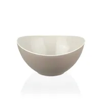 IRIS L-00469 dupla színű tál 2.800ml, zöld, szürke, beige