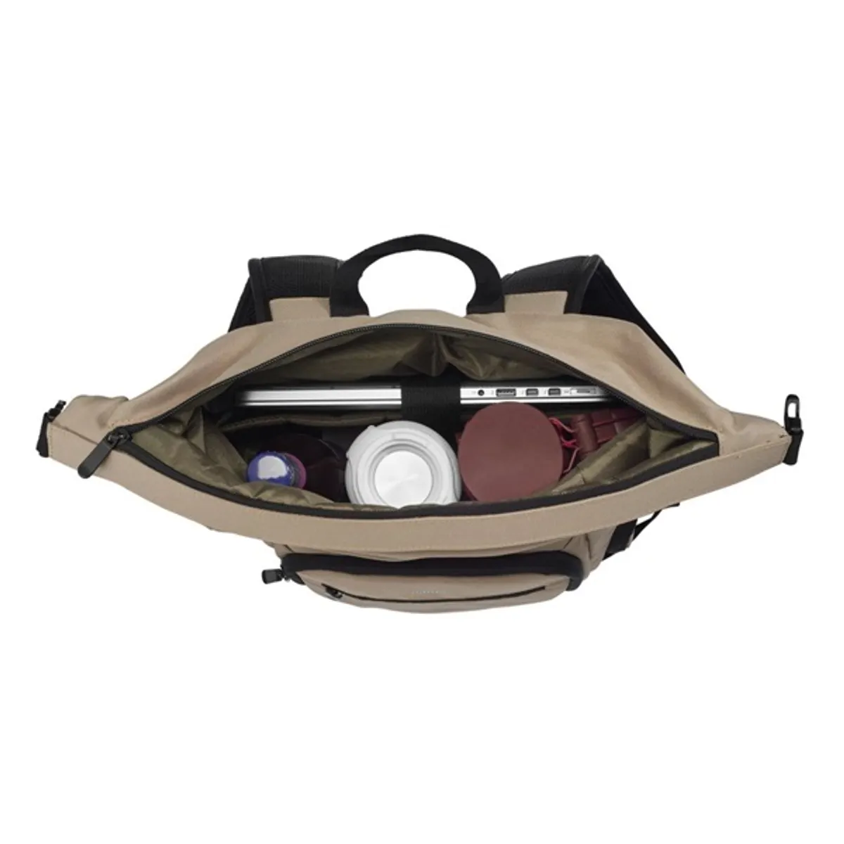 Hama 00217238 15,6" natúr notebook hátizsák #2