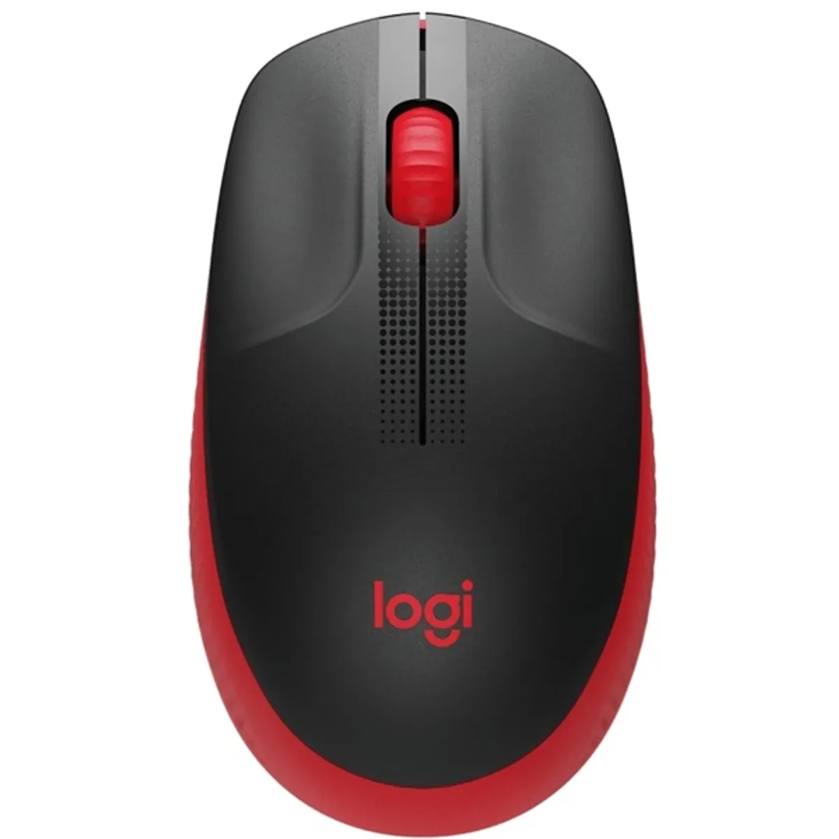 Logitech M190 piros vezeték nélküli egér #1