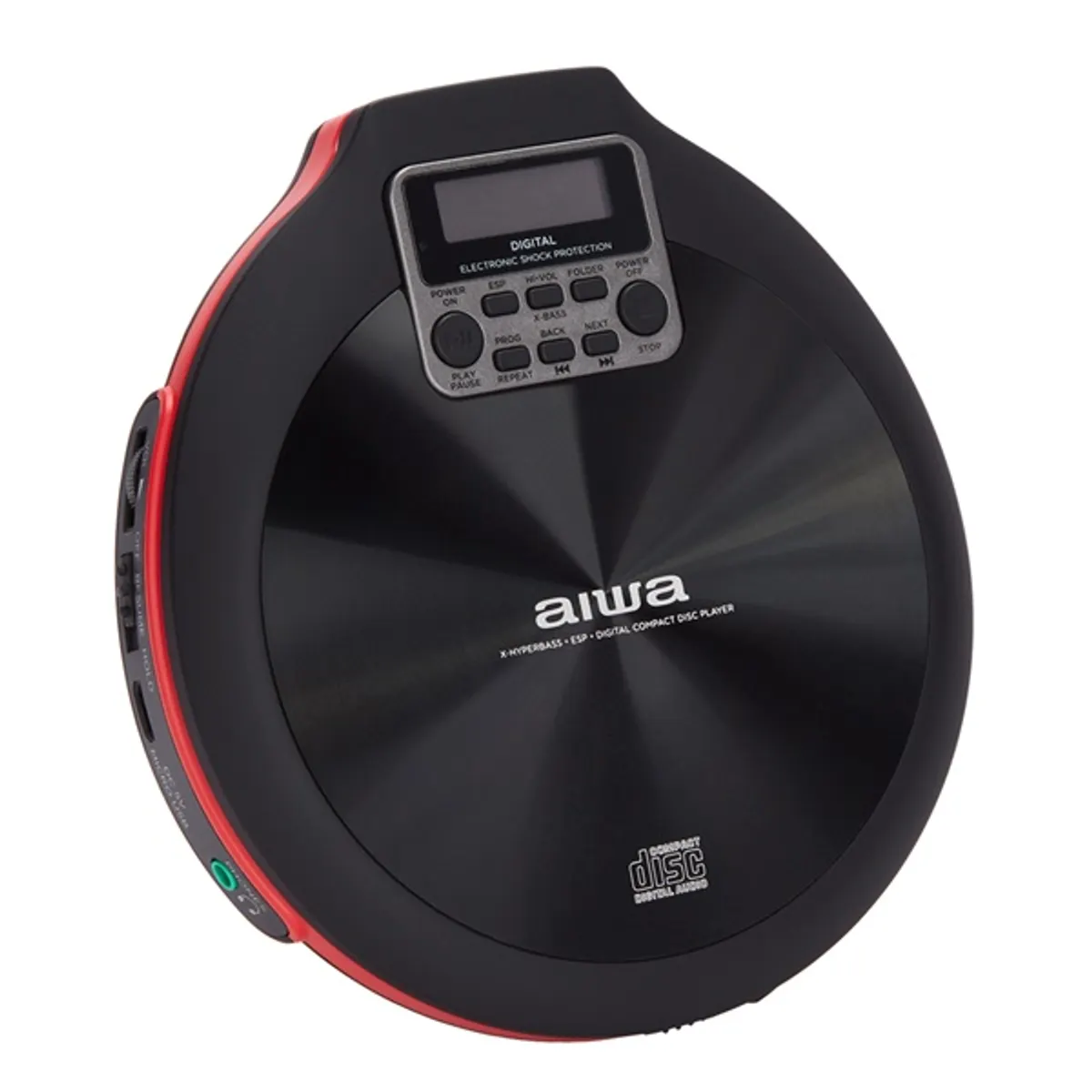 Aiwa PCD-810RD hordozható piros CD lejátszó #1