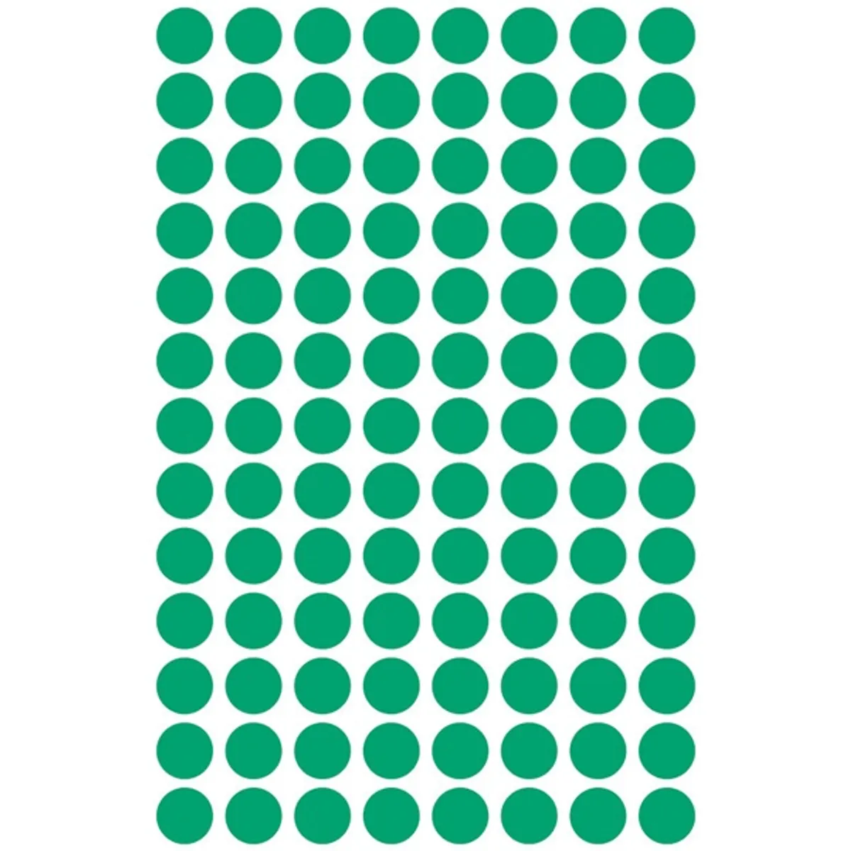 Avery 3012 8mm 416db-os zöld jelölőpont #2