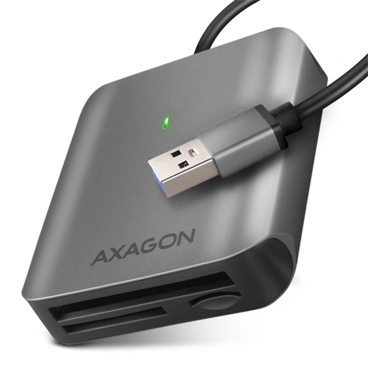 Axagon CRE-S3 USB-A 3.2 SD/microSD/CF külső kártyaolvasó #1
