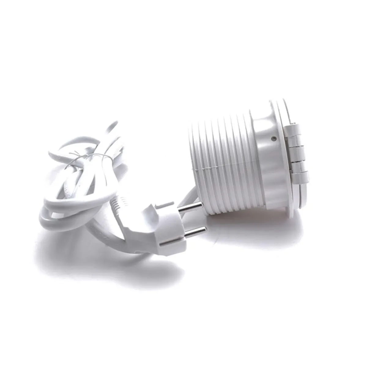 TOO GPS-104-1W IP20,1x 2P+F,USB-A,Type-C,Qi- töltés,kábelkiv., fehér asztalba süllyeszthető elosztó #3