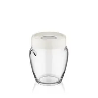 IRIS C-00138 Ring üveg tároló 580ml, fekete, elfántcsont vagy szürke színű #2