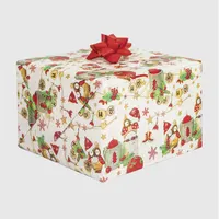 IRIS Karácsonyi tekercses csomagolópapír,  200x70cm, különböző mintákkal, 60g/m2 #5