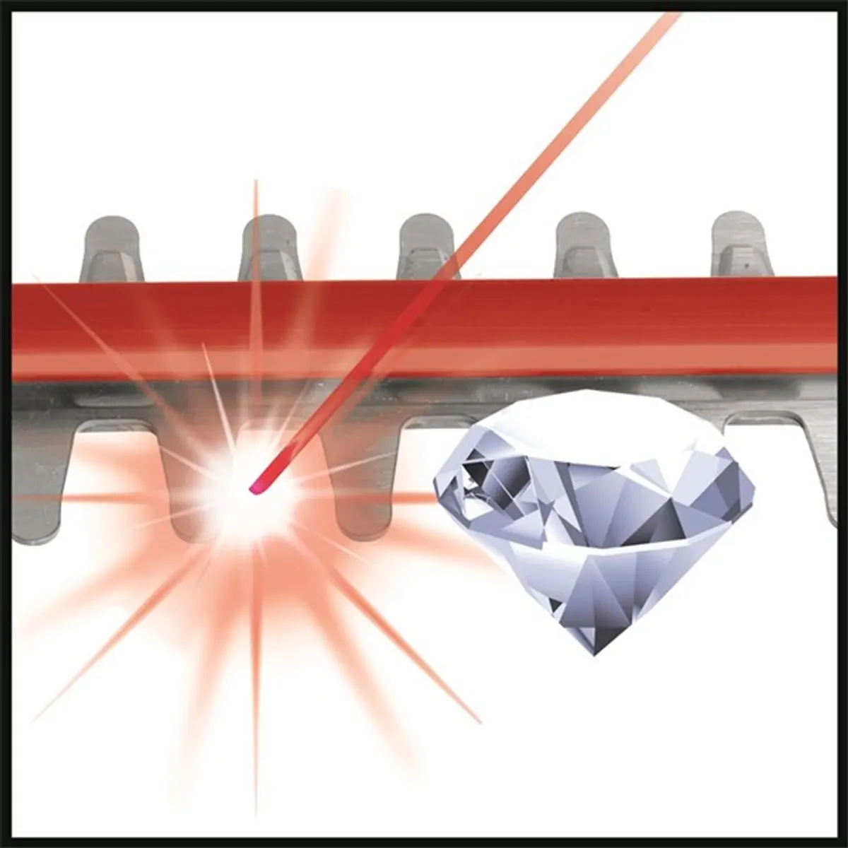 Einhell 3410642 PXC GC-CH 1846 Li-Solo akku és töltő nélkül akkumulátoros sövényvágó #4