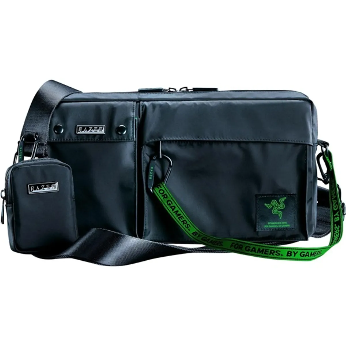 Razer "Xanthus Crossbody" fekete gamer táska #1