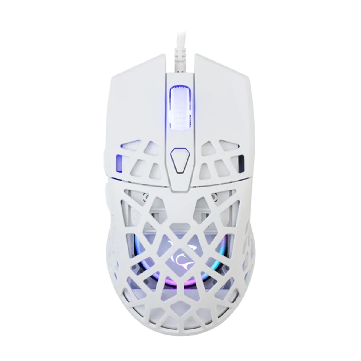 White Shark GM-5018W Caradoc fehér gamer egér #1