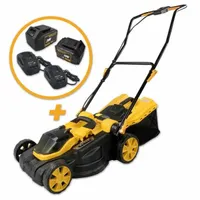 Riwall RALM 3820 SET 20V szénkefe nélküli akkumulátoros fűnyíró #3