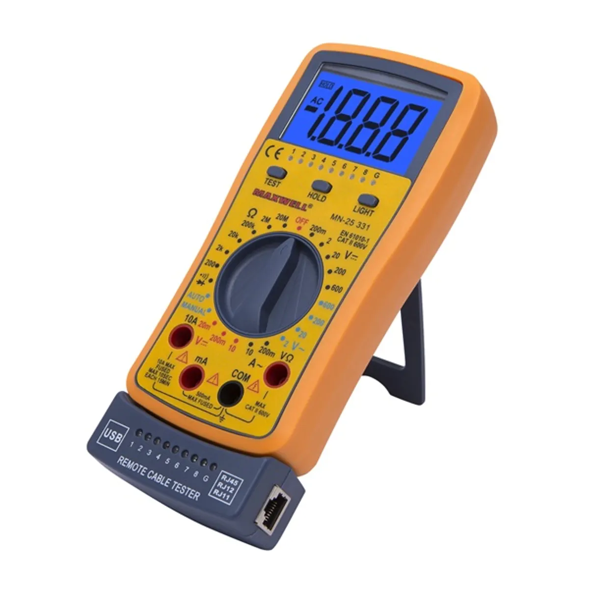 Maxwell 25331 digitális multiméter Kábelteszt funkcióval #3