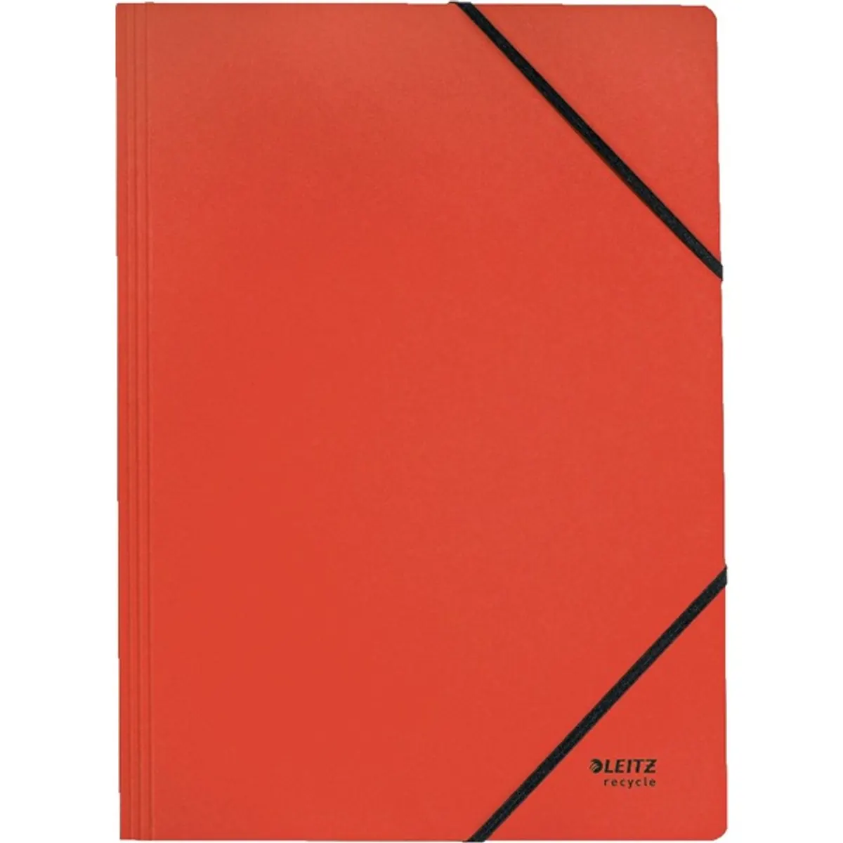Leitz Recycle A4 karton piros gumis mappa #1